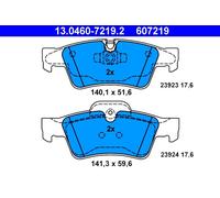 KIT PASTIGLIE FRENO POST ATE MERCEDES-BENZ CLASSE GL 350 I 4x4 195KW 10>12 13...