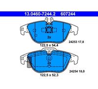 Set di pastiglie freno ATE 13.0460-7244.2, posteriore