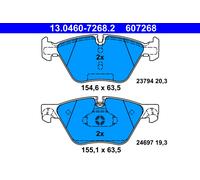 ATE 13.0460-7268.2 Set Pastiglia Freno, Freno a Disco per BMW