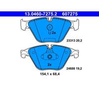 ATE 13.0460-7275.2 Kit pastiglie freno, Freno a disco per BMW
