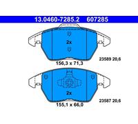 ATE 13.0460-7285.2 Kit pastiglie freno, Freno a disco per AUDI,SEAT,VW