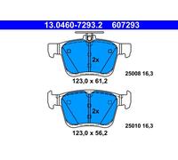 ATE 13.0460-7293.2 Kit pastiglie freno, Freno a disco per AUDI,CUPRA,SEAT,SKODA,
