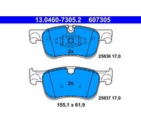 Set di pastiglie freno ATE 13.0460-7305.2, anteriore