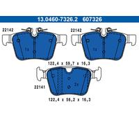 ATE 13.0460-7326.2 Kit pastiglie freno a disco VOLVO LAND ROVER