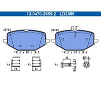 ATE 13.0470-2659.2 Kit pastiglie freni