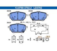 ATE 13.0470-3702.2 Kit pastiglie freni