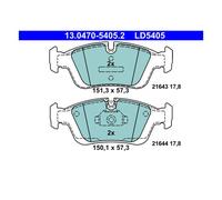 ATE 13.0470-5405.2 Pastiglie Freno Anteriore per BMW E46
