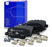 ATE Set pastiglie freno 13.0460-5757.2 posteriore per Honda Civic VIII Hatchback