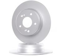 Disco freno ATE 24.0109-0114.1 posteriore, pieno, 1 Pezzo