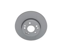 ATE Disco freno 24.0122-0136.1 anteriore, ventilato, altamente carbonizzato, 1 pezzo
