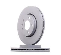Disco freno ATE 24.0128-0132.1 anteriore, ventilato, altamente carbonizzato, 1 Pezzo