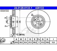 ATE Discofreno 24.0128-0133.1