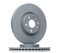 Disco freno ATE 24.0128-0310.1 anteriore, ventilato, altamente carbonizzato, 1 pezzo