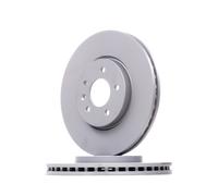 ATE Disco freno 24.0128-0318.1 anteriore ventilato altamente carbonizzato 1 pezzo
