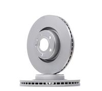 Disco freno ATE 24.0130-0175.1 anteriore, ventilato, altamente carbonizzato, 1 Pezzo