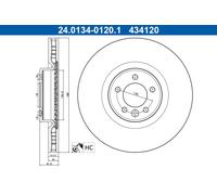 ATE 24.0134-0120.1 Disco freno per LAND ROVER