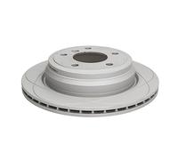 ATE Disco freno 24.0320-0204.1 posteriore con fessura ventilato 1 pezzo