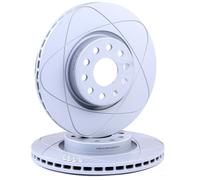 2x ATE 24.0325-0158.1 PowerDisc Disco freno per VW Golf V Schrägheck (1K1) 312mm