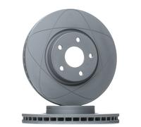 Disco freno ATE 24.0328-0250.1 anteriore, fessura, ventilato, 1 Pezzo