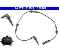 ATE 24.0711-5195.3 Sensore, N° giri ruota per RENAULT