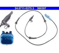 ATE 24.0711-5375.3 Sensore, N° giri ruota per PEUGEOT
