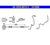 ATE 24.1253-0010.3 Flessibile del freno per AUDI,SEAT,SKODA,VW