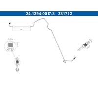 ATE 24.1294-0017.3 Flessibile del freno per RENAULT