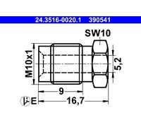 ATE 24.3516-0020.1 Dado Unione