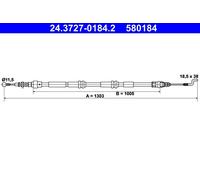 ATE Cavo comando, Freno stazionamento per VAG 24.3727-0184.2