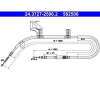 ATE 24.3727-2506.2 Cavo freno a mano