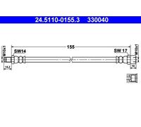 ATE 24.5110-0155.3 Flessibile del freno per TRABANT