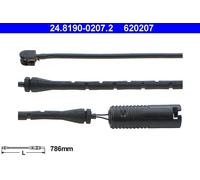 ATE 24.8190-0207.2 Contatto segnalazione, Usura past. freno/mat. d'attrito per B