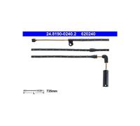 Contatto di avvertimento, usura delle pastiglie dei freni ATE 24.8190-0240.2