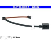 ATE Contatto segnalazione, Usura past. freno/mat. d'attrito 24.8190-0302.2