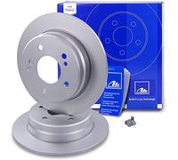 Disco freno ATE 24.0109-0120.1 posteriore, pieno, 1 Pezzo