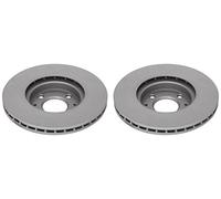 2 ATE Dischi Freno Anteriore 256mm per Hyundai Accent I20 Kia Rio