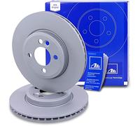 ATE 2x Disco freno Ø280 asse anteriore ventilato 24.0122-0248.1 Compatibile con: MINI MINI, Cabriolet, CLUBMAN, CLUBVAN, Coupe, Roadster