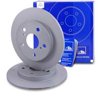ATE 2x Discofreno 24.0109-0155.1 Compatibile con: TOYOTA AURIS, COROLLA Stufenheck