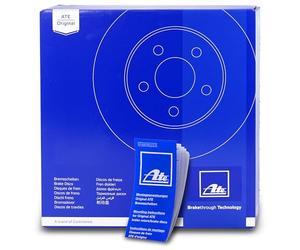 ATE 2x Discofreno 24.0118-0105.1 Compatibile con: VW TRANSPORTER T4 Bus, TRANSPORTER T4 Kasten, TRANSPORTER T4 Pritsche/Fahrgestell (70E, 70L, 70M, 7DE, 7DL