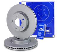 ATE 2x Discofreno 24.0125-0208.1 Compatibile con: MAZDA 3, 3 Stufenheck, CX-3