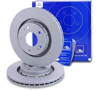 ATE 2x Discofreno, 2x Discofreno 24.0124-0215.1 Compatibile con: CITROËN C-CROSSER, C-CROSSER ENTERPRISE, MITSUBISHI LANCER VIII Sportback, OUTLANDER I, OUTLANDER II, OUTLANDER III, PEUGEOT 4007