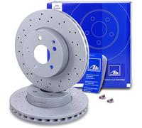 ATE 2x Discofreno, 2x Discofreno 24.0128-0100.1 Compatibile con: MERCEDES-BENZ C-CLASS, C-CLASS Coupe, C-CLASS T-Model