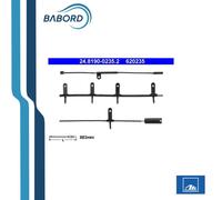 ATE 620235 Sensore Usura Pastiglie Anteriore Mini R50 R52 01-