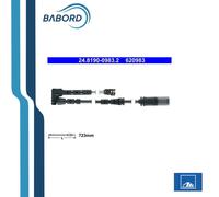 ATE 24.8190-0983.2 Sensore di usura delle pastiglie freni per BMW X1 (F48)