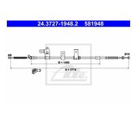 ATE Cavo Del Freno a Mano Posteriore Sinistra Adatto per Toyota Prius Liftback