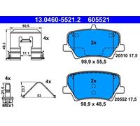 ATE componente freno ATE13.0460-5521.2