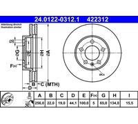 ATE componente freno ATE24.0122-0312.1