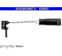 ATE Contatto segnalazione, Usura past. freno/mat. d'attrito 24.8190-0067.2