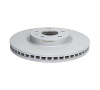 ATE Disco freno anteriore 24.0128-0286.1 ventilato altamente carbonizzato 1 pezzo