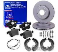 ATE Dischi Freno 276mm + Pastiglie + a Mano Posteriore Adatto per BMW 3er E46